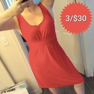 MAX STUDIO red summer dress